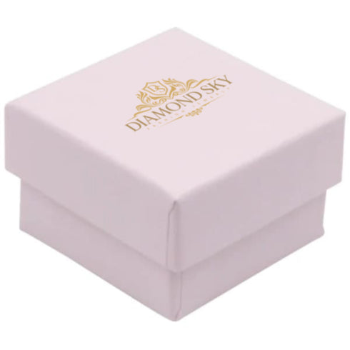 Sudraba auskari "Rubikona II (Comet Argent Light)" ar Swarovski™ kristāliem